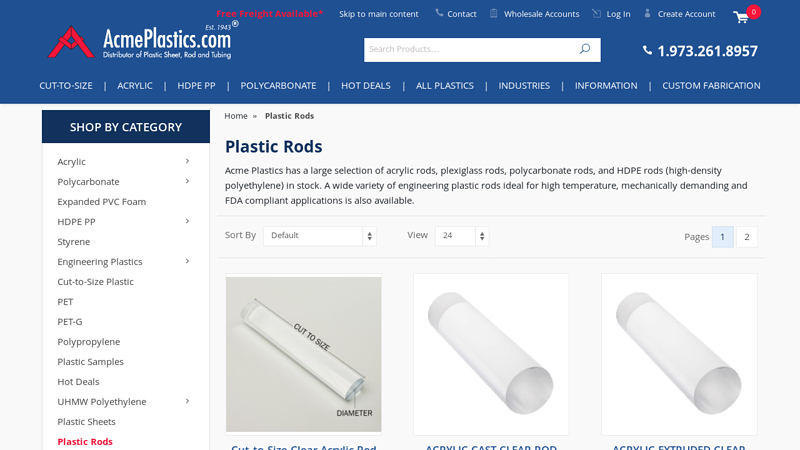 Shop Plastic Rods