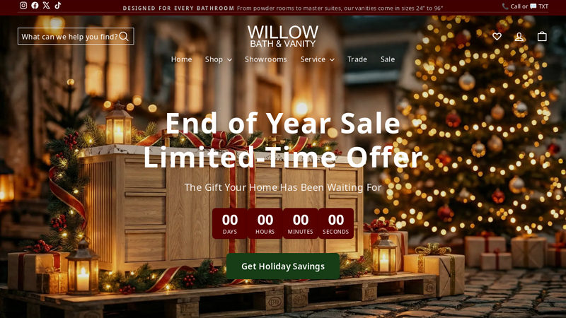 Shop Solid Wood Bathroom Vanities