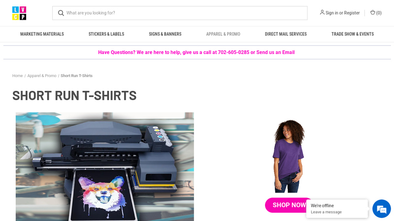 Short Run T custom t-shirts