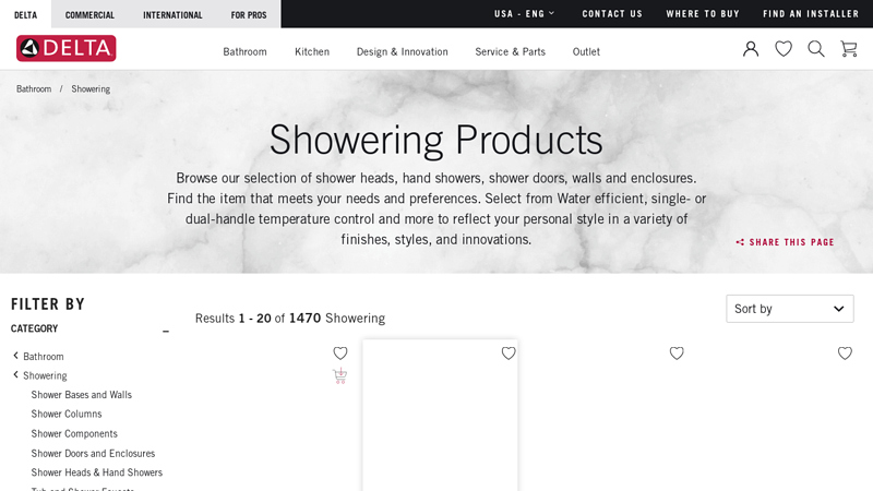 Showering Products