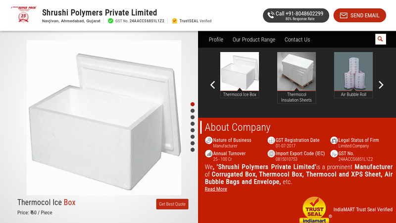 Shrushi Polymers Private Limited, Ahmedabad