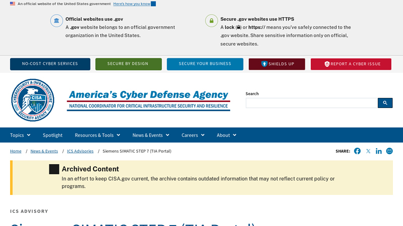Siemens SIMATIC STEP 7 (TIA Portal)