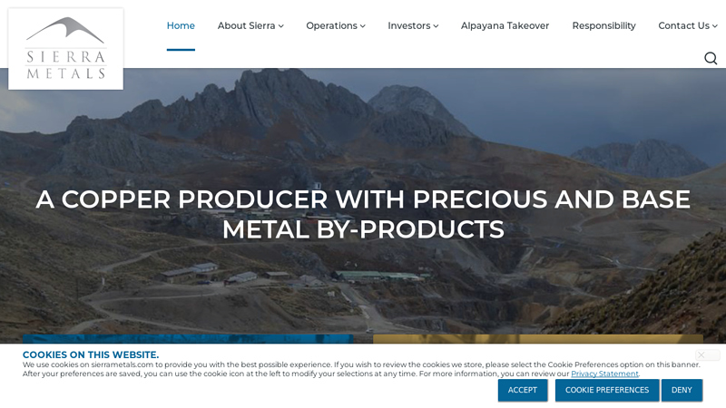 Sierra Metals Inc.