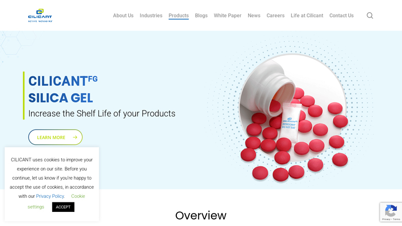 Silica Gel Desiccant Manufacturer