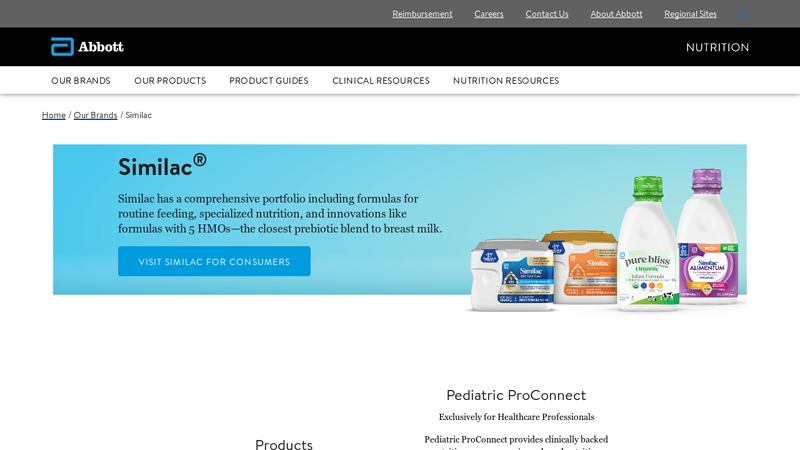 Similac Formula and Nutrition Products