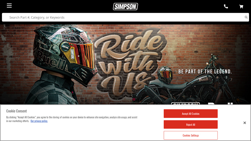 Simpson Motorcycle Helmets