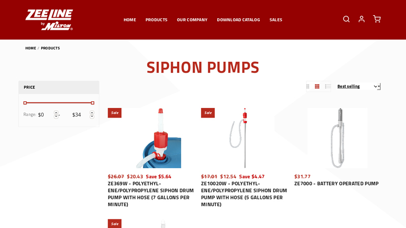 Siphon Pumps