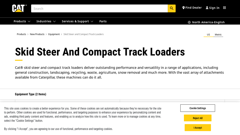 Skid Steer and Compact Track Loaders