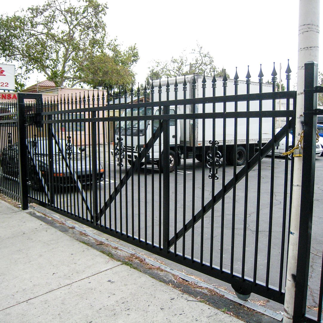 Slide-Rolling Gate And High Security Gates