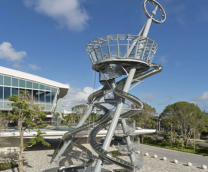 Slides made of stainless steel