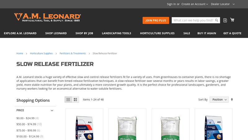 Slow Release Fertilizer