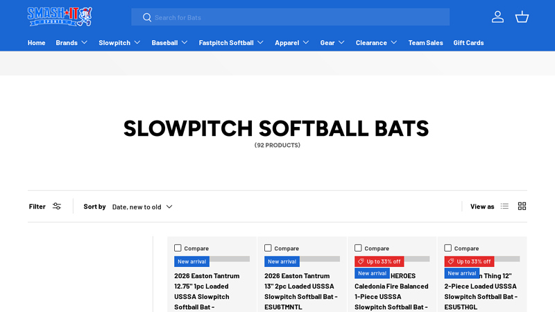 Slowpitch Softball Bats