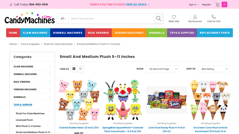 Small and Medium Plush 5