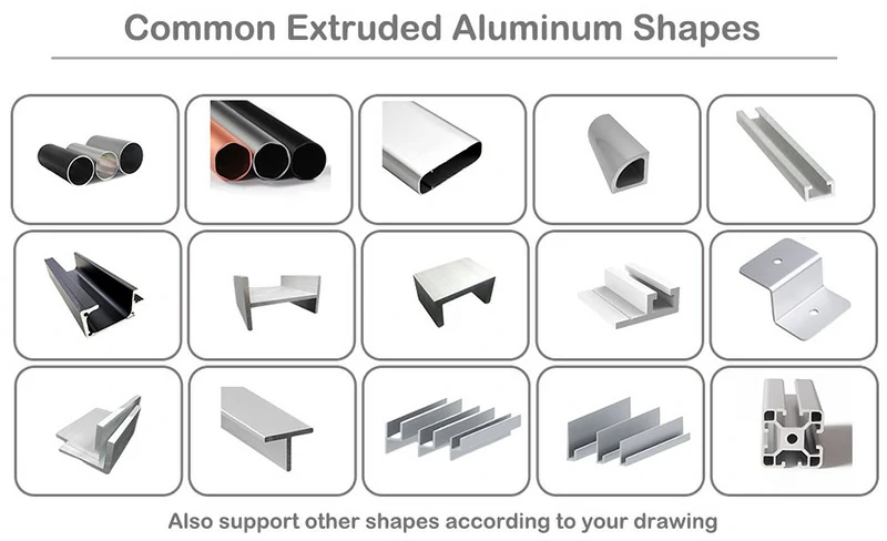 Small Custom Aluminum Extrusions
