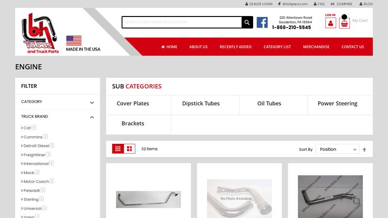 Small Oil Pans Manufacturer: Made in USA