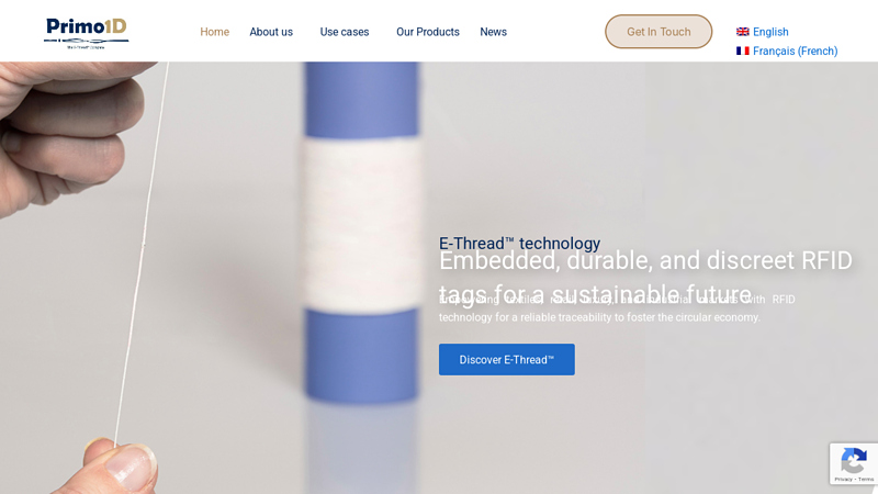 Smart RFID Threads for Sustainable Textile Traceability