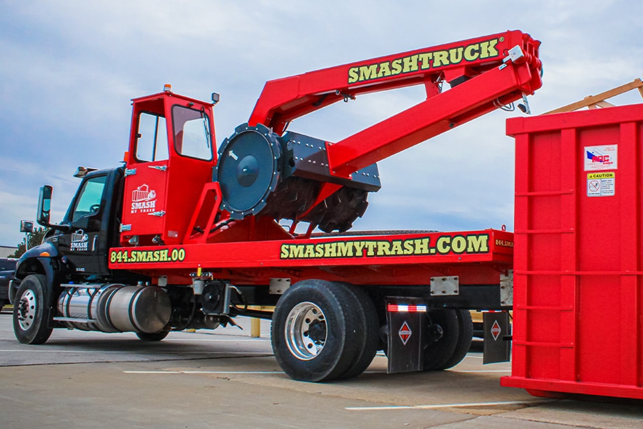 Smash My Trash: Mobile Waste Compaction Service