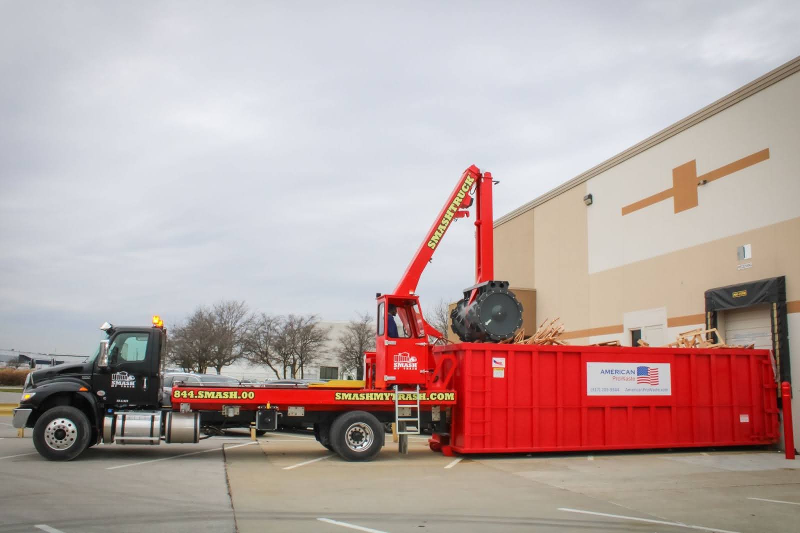 Smash My Trash: Mobile Waste Compaction Service