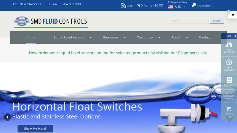 SMD Fluid Controls