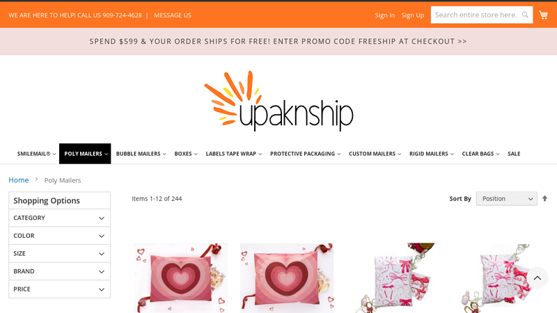 SmileMail Poly Mailers