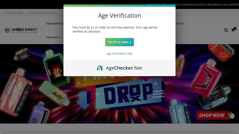 Smoke Direct Distro Wholesale Vapes