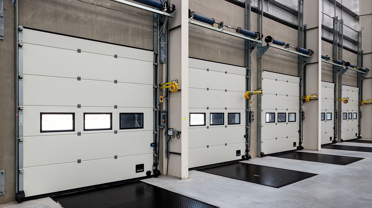 Smooth operations with our overhead sectional dock doors