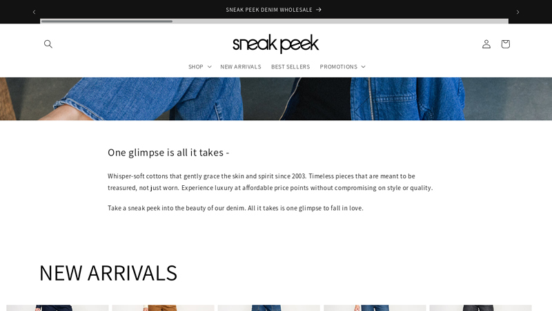 Sneak Peek Denim Jeans Wholesale