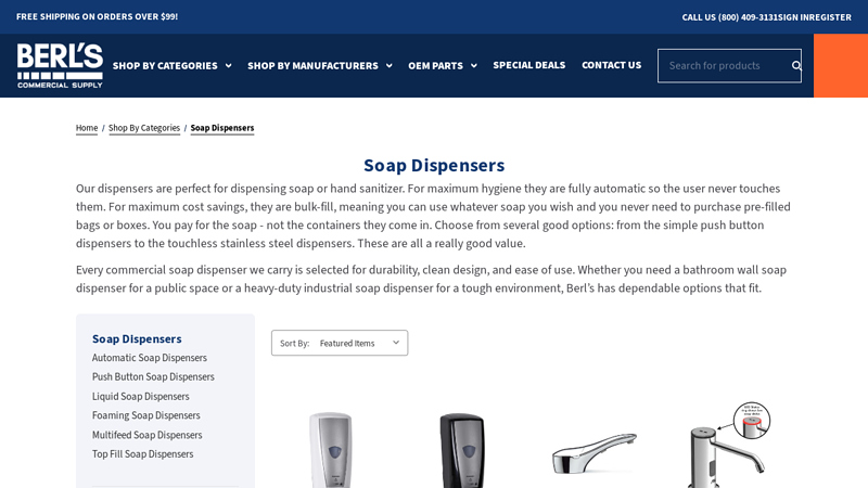 Soap Dispensers
