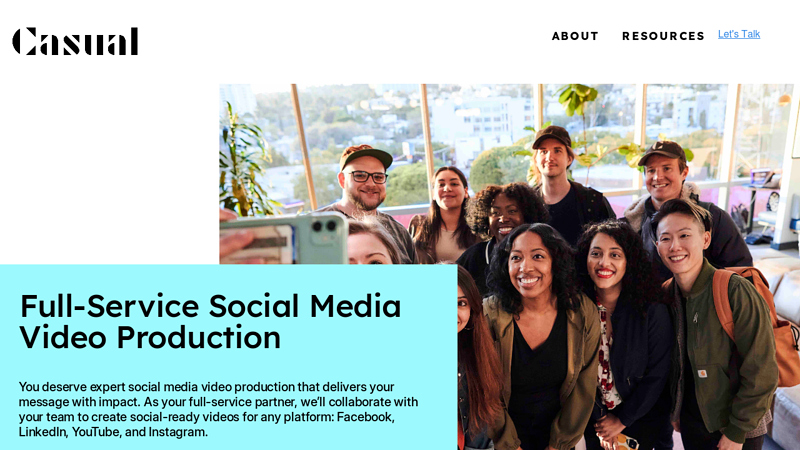 Social Media Video Production