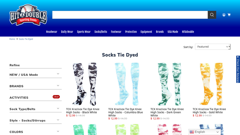 Socks Tie Dyed