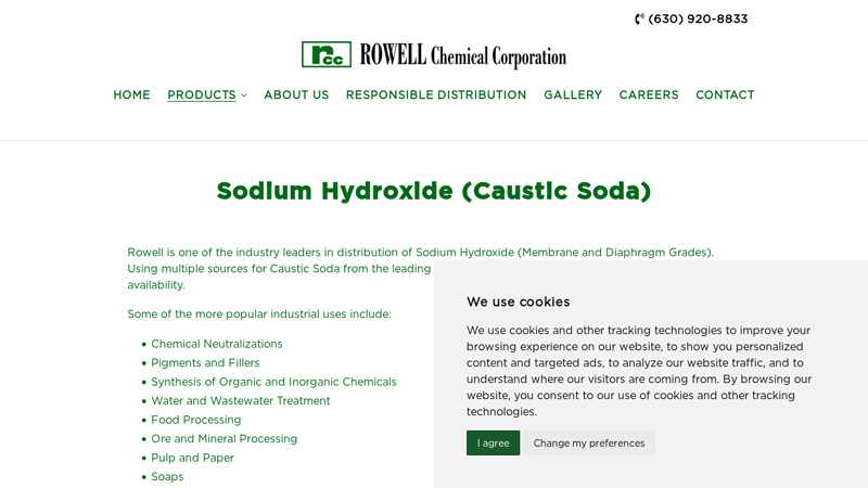Sodium Hydroxide (Caustic Soda)