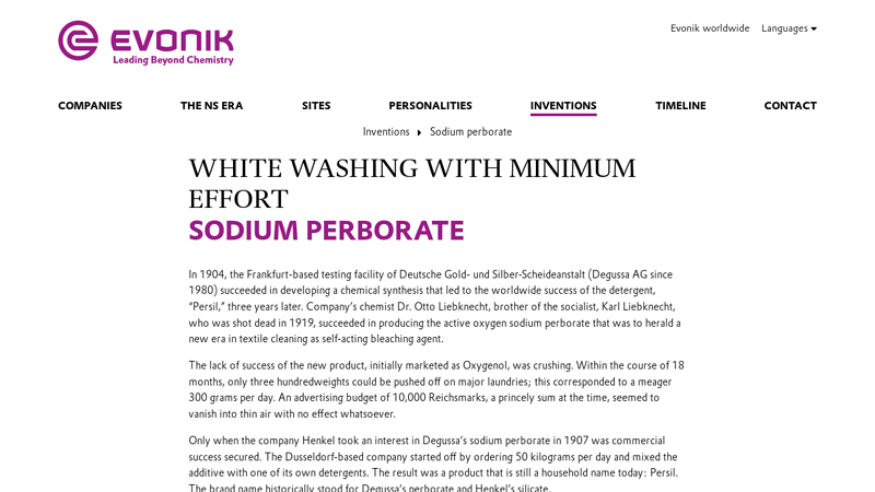 Sodium perborate