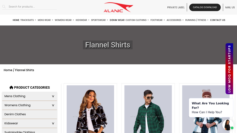 Soft Cotton Flannel Shirt Manufacturer & Bulk Supplier