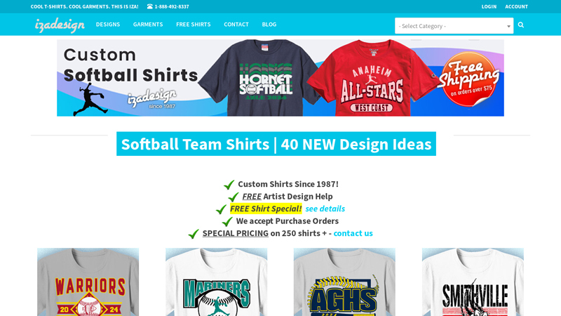 Softball Team Shirts custom t-shirts