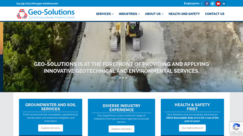 Soil and Groundwater Problems Solved » Geo-Solutions