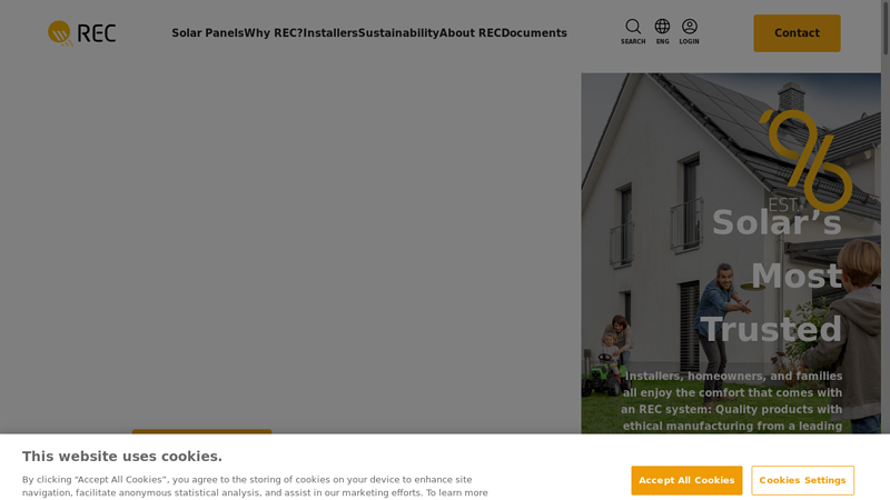 Solar panel manufacturer, trusted since 1996