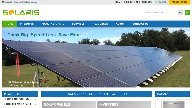 Solar Panels, Solar Panel Kits and Energy Supply