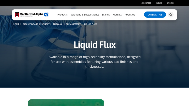 Solder Flux & Liquid Flux Products