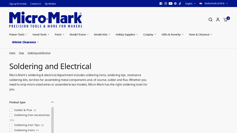 Soldering Tools & Supplies