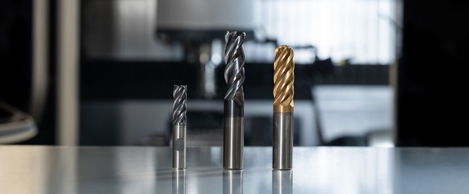 Solid carbide end mills