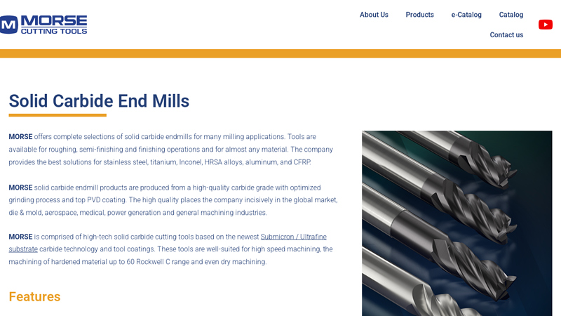 Solid Carbide End Mills