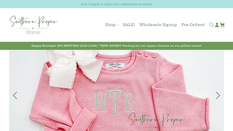 Southern Proper Blanks