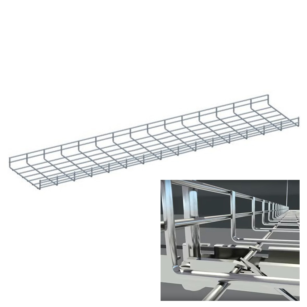 Specialist manufacturers on steel mesh cable trays, mesh cable ...