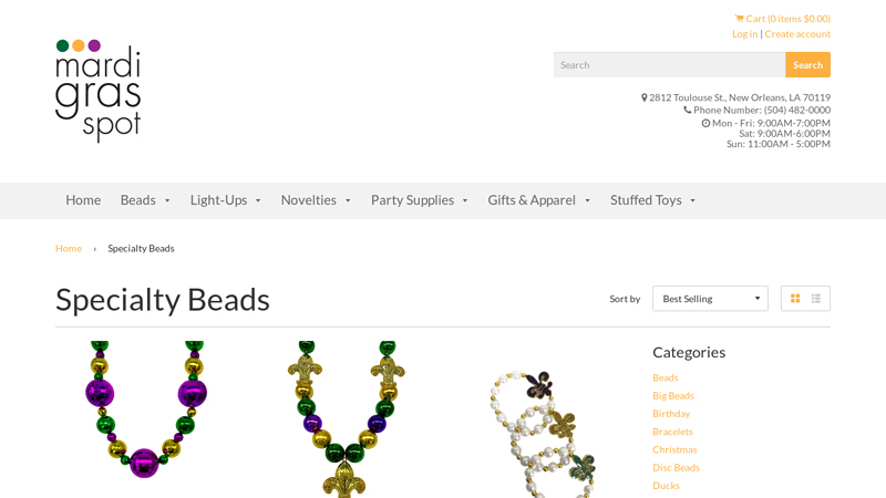 Specialty Beads