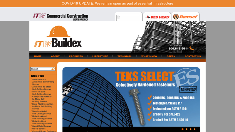 Specialty Fastening Solutions for the Commercial Construction ...