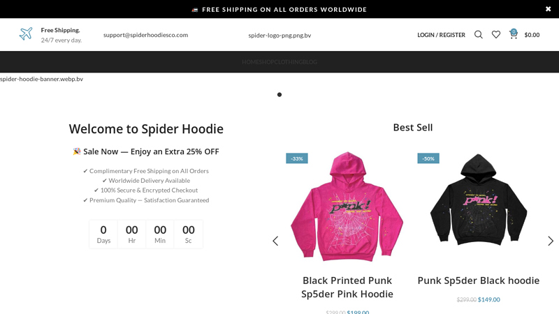 Spider Hoodie