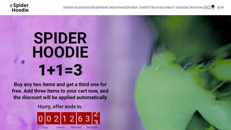 Spider Hoodie - Official Spider Clothing