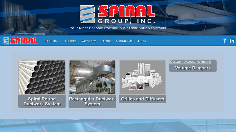 Spiral Round & Rectangular Ducts and Fittings, Air Terminals, and ...
