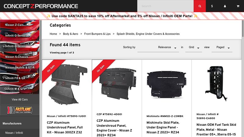 Splash Shields, Engine Under Covers & Accessories