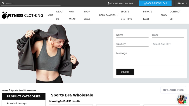 Sports Bra Wholesale - Bulk Sports Bras